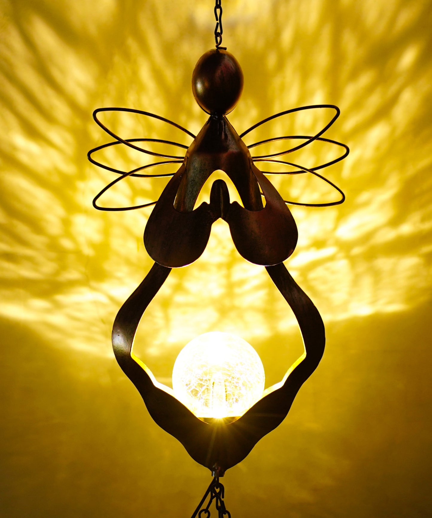 Nacome Solar Angel Wind Chimes Decor: Birthday Gifts for Mom Grandma - Outdoor Lights for Garden Yard Patio Porch